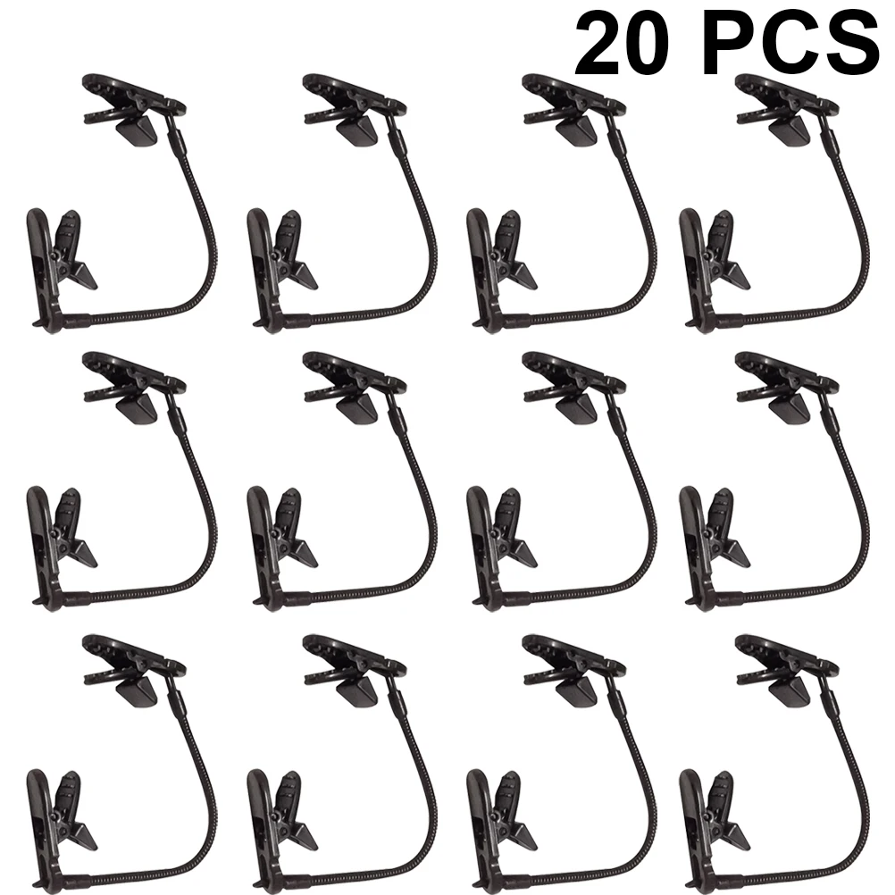 

20pcs Windproof Hat Clips Secure Caps for Fishing Boating Camping Sailing TPU PE Material Retainer Safety Lanyard