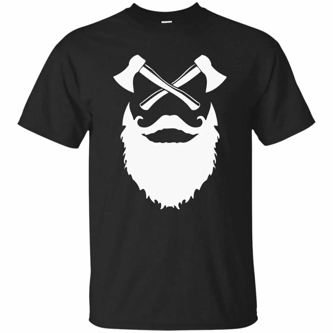 Camiseta divertida de regalo con hacha de hombre barbudo y lanzamiento gráfico. Camisetas casuales de manga corta 100% algodón talla superior suelta S-3XL