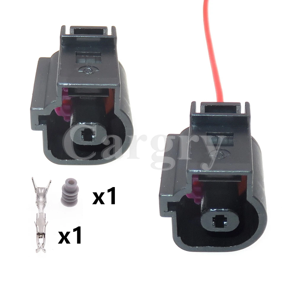 1 Set 1P 1J0937081 1J0 937 081 AC Assembly Car Plastic Housing Wire Socket Automobile Motor Oil Pressure Sensor Plug For VW Audi