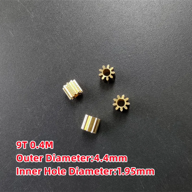 4-шт-лот-модуль-04-м-медная-шестерня-9-т-зубья-металлическая-шестерня-трансмиссионная-шестерня-для-двигателя-с-валом-2-мм