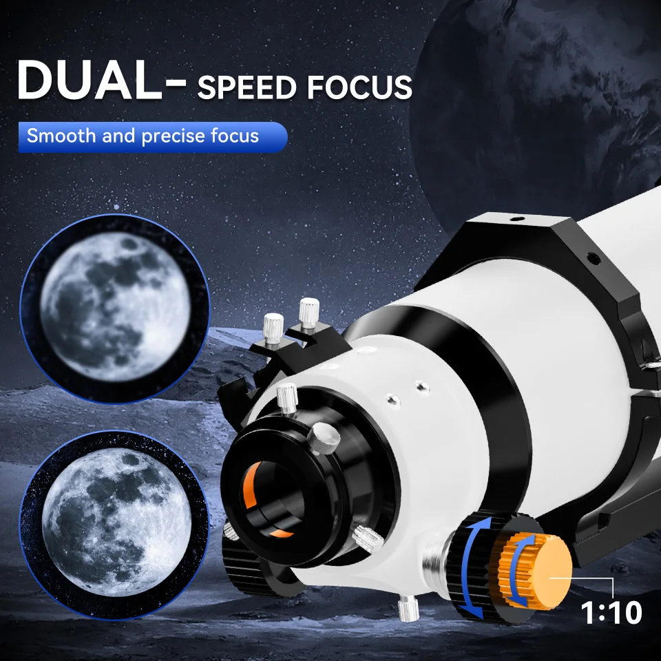 Svbony SV48P 102mm Astronomisches Teleskop-Set, SV225 MINI, SV225T, SV188P Zenith-Spiegel, Basis/Upgrade, für Sichtbeobachtungs-Set – Detail 11