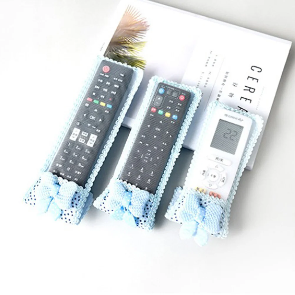 

European Style Lace Cover Creative Beautiful for Remote Control Fabric Television
