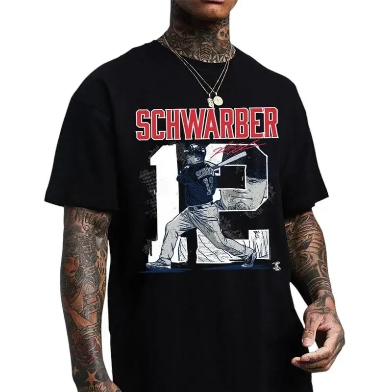 Kyle Schwarber Player Number Apparel Baseball T Shirt_e0i_3512