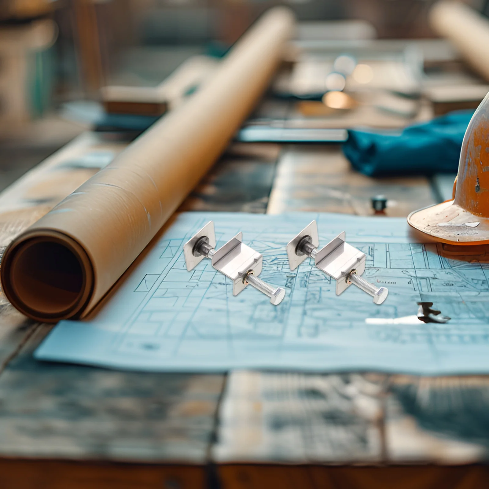 2pcs Metal Tile Levelers Reusable Strong Lifting System For Tile Installation Floor Leveling Durable Construction Tool Building