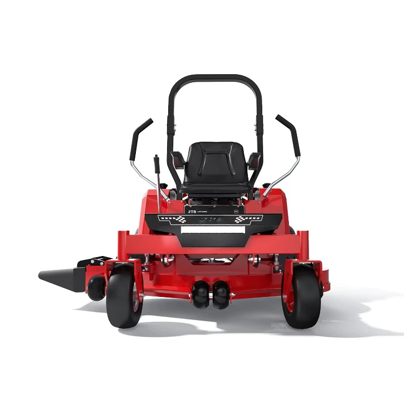Fuel Garden Grass Cutting Using 50 Inch Stand on Lawn Mower Machine