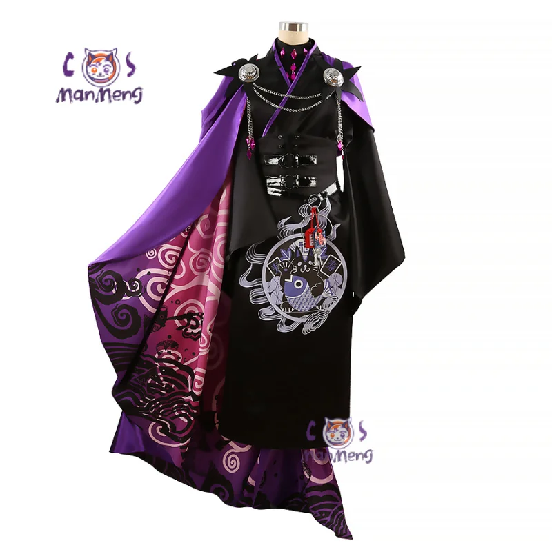 FGO Edmond Dantès Cosplay Game Fate/Grand Order Kostuum Partij Carnaval Knappe Kimono Accessoires Set Mannen Vrouwen Nieuwe Uniform