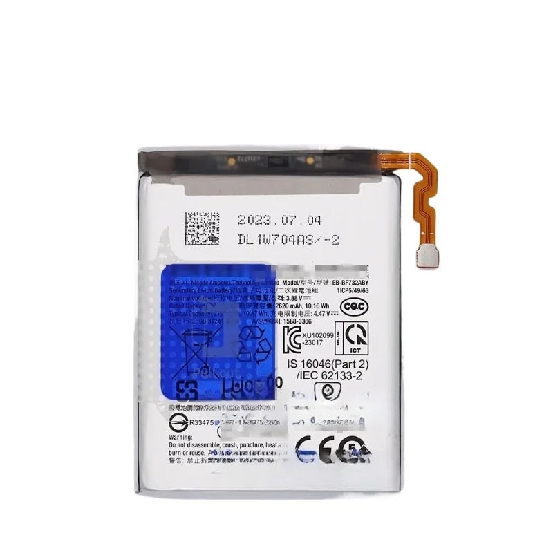 New Replacement Battery EB-BF731ABY EB-BF732ABY Battery For Samsung Z Flip5 Galaxy Z Flip 5 SM-F7310 F731 F732 + Free Tools