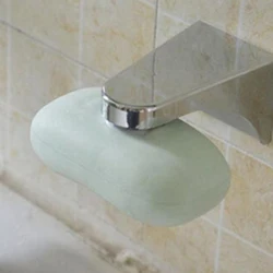 1PCS Soap Box Strong Suction Magnetic Soap Holder Wall Mount Container Dispenser Bathroom Soap Dish Rack Storage NEW