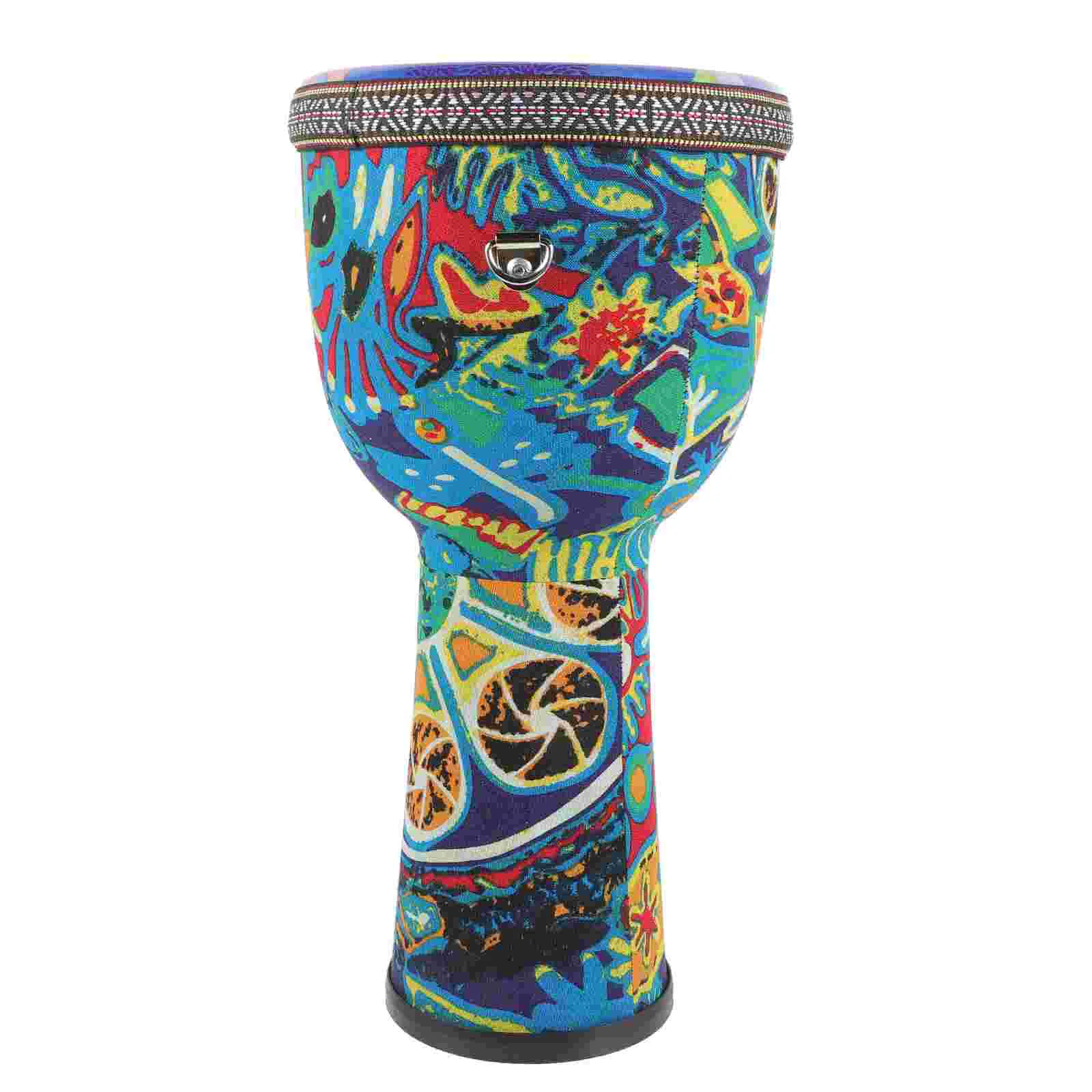 

8-inch Glazed Elephant Hand Drum Light Toy Percussion African Musical Instrument Pvc Djembe Kid Child Kids