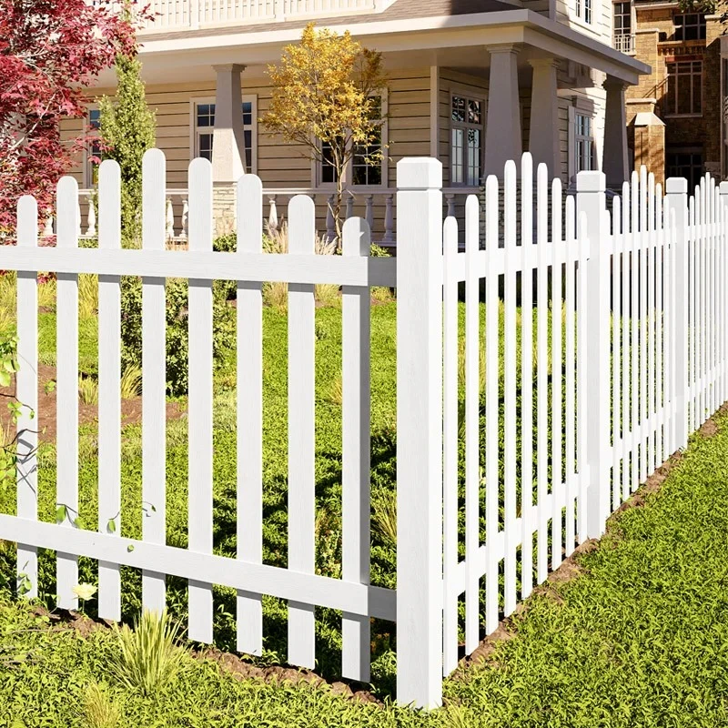 Antiseptic wood high-grade fence Park fence Outdoor community Garden Balcony protective Gate