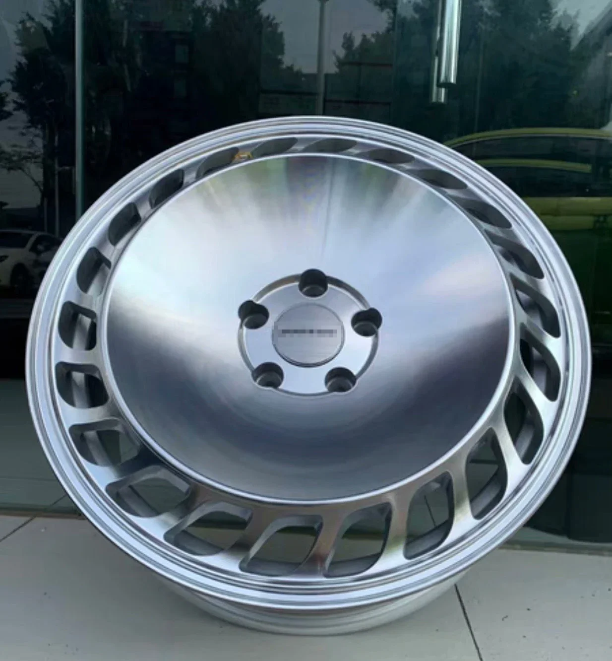 Glstar Factory 17 18 inch casting aluminum rims 5x105 5x112 5x114.3 5x100 ET35 ET40 car wheel rims