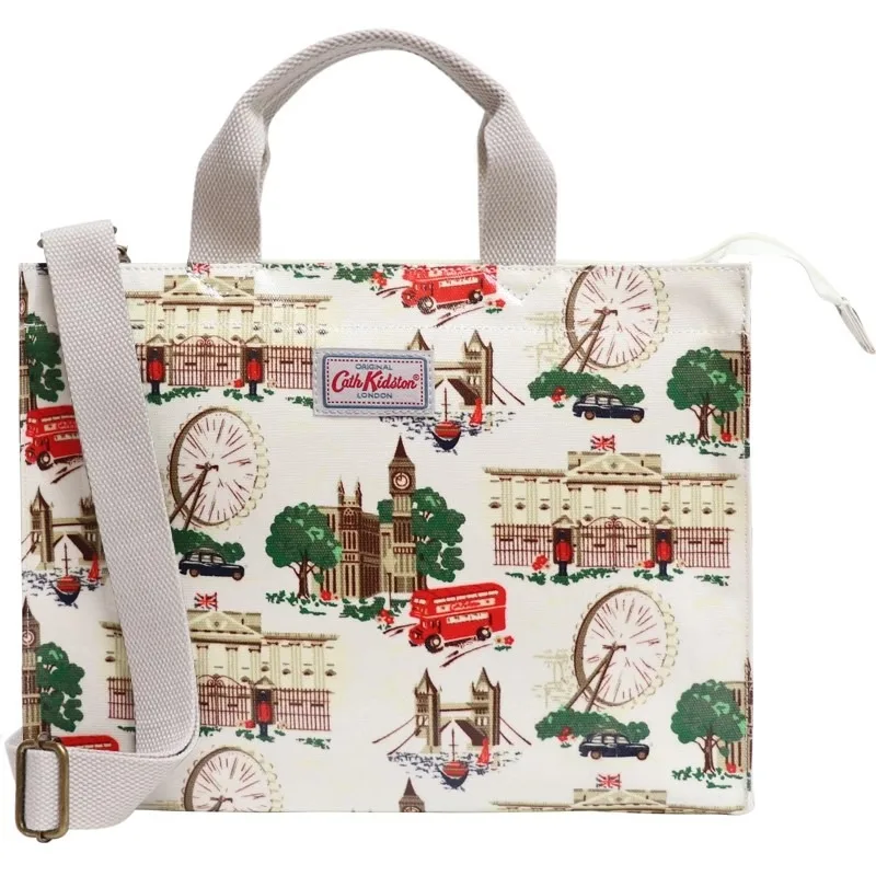 Cath Kidston Bag Snoopy Cartoon Animal Rabbit Bear Dog Style 24.5*32.5*9.5 Cm Leisure Waterproof Printed Women\'s Bag