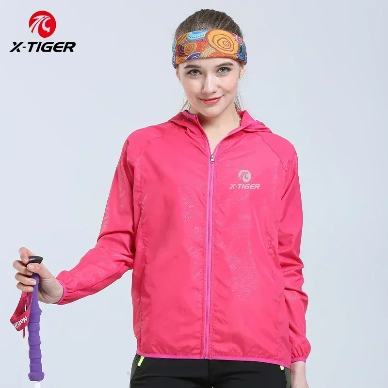 X-TIGER Winddichtes, reflektierendes Radtrikot, MTB, Fahrrad, Windmantel, superleicht, Sonnenschutz, Wanderjacke, Radfahren, Sportkleidung – Detail 15