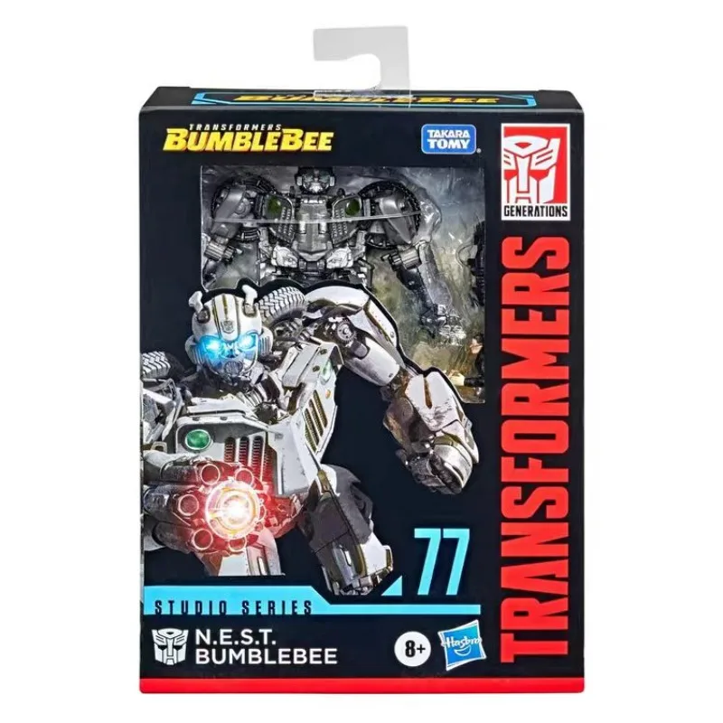 Original Hasbro Transformers STUDIO SERLES SS-77 N.E.S.T. BUMBLEBEE Action Toy Figure Collection Model view 6