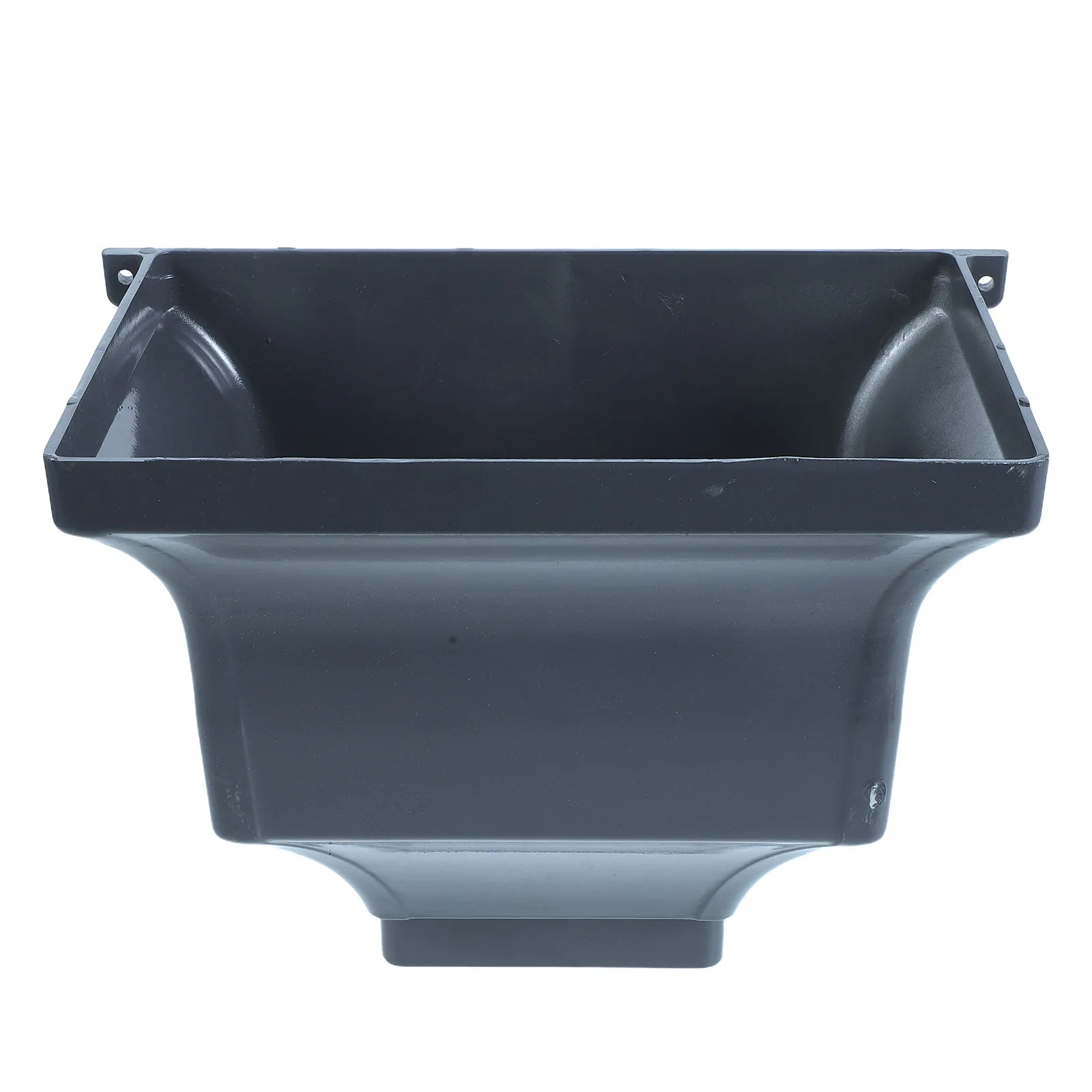Gray Aluminum Alloy Downspout Diverter Arc Rainwater Collector 30x22x18cm Rain Gutter Extension Outdoor Drain Adapter