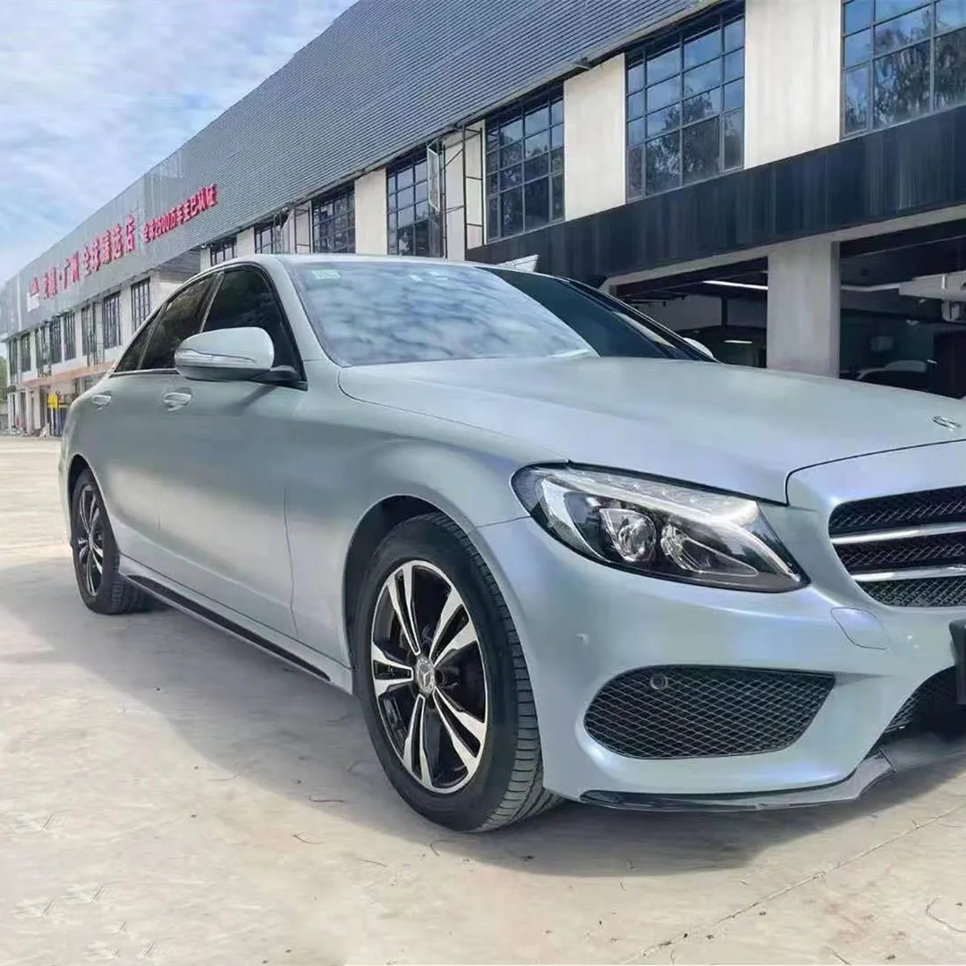 

Car Wrap Vinyl Film Air Bubble Free Diamond Matte Candy Flip Grey Purple Colors Wrap Film for Car 1.52 X 17m Car Vinyl Wrap