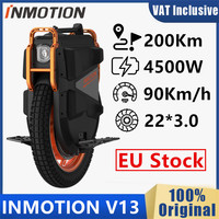 EU Stock INMOTION V13 Electric Scooter 4500W Motor Speed 90km/h Self Balance Unicycle SCV 126V 3024Wh Battery Inmotion V13 EUC