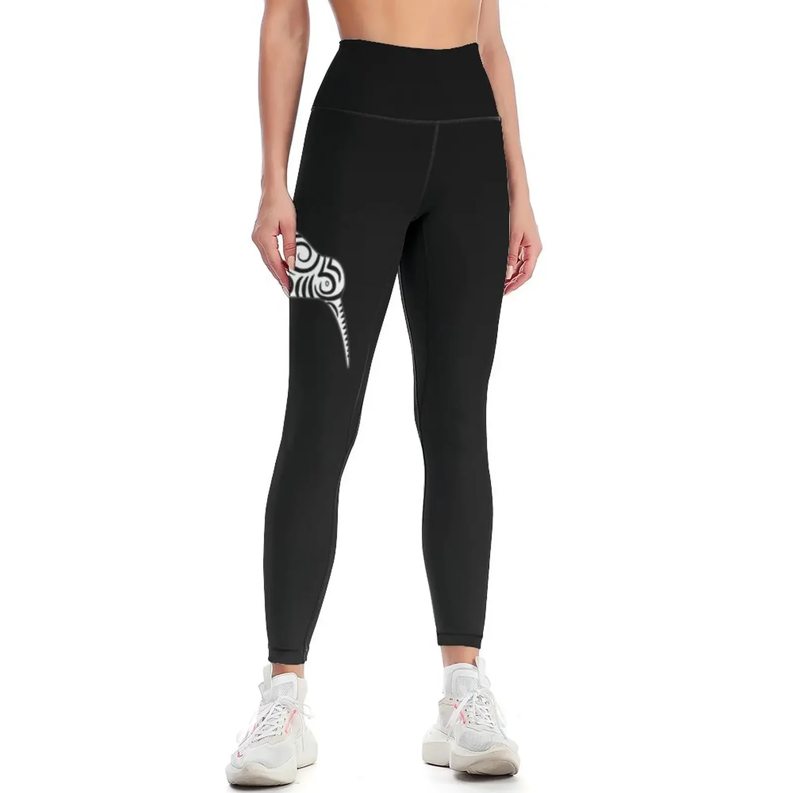 

Kiwi Bird Aotearoa New Zealand tribal style Leggings sports shirts gym sportswear woman gym 2025 Training pants Womens Leggings