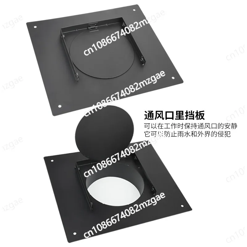 

Прочный крыхоотвод из нержавеющей стали 430, со встроенной перегородкой для легкой вентиляции, защиты от ветра и дождя.