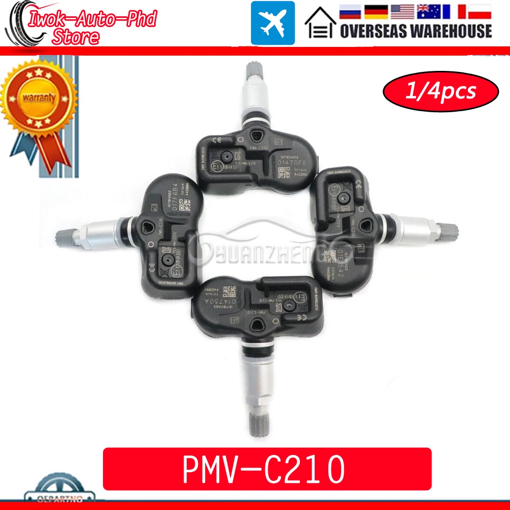 PMV-C210 For Lexus GX IS III 2010-2023 433MHz TPMS Tire Pressure Sensor 42607-42021 42607-02031 28103-CA101 4260702030