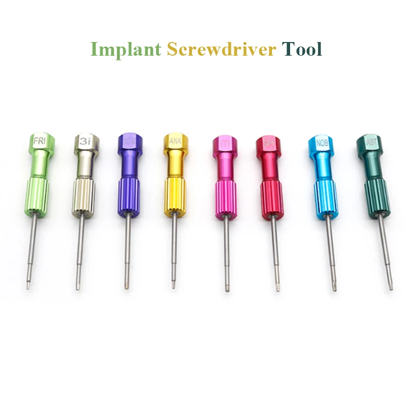 

Dentist Screwdriver Dental Laboratory Orthodontic Matching Dental Tools Micro Screw Driver for Implants Drilling Tool