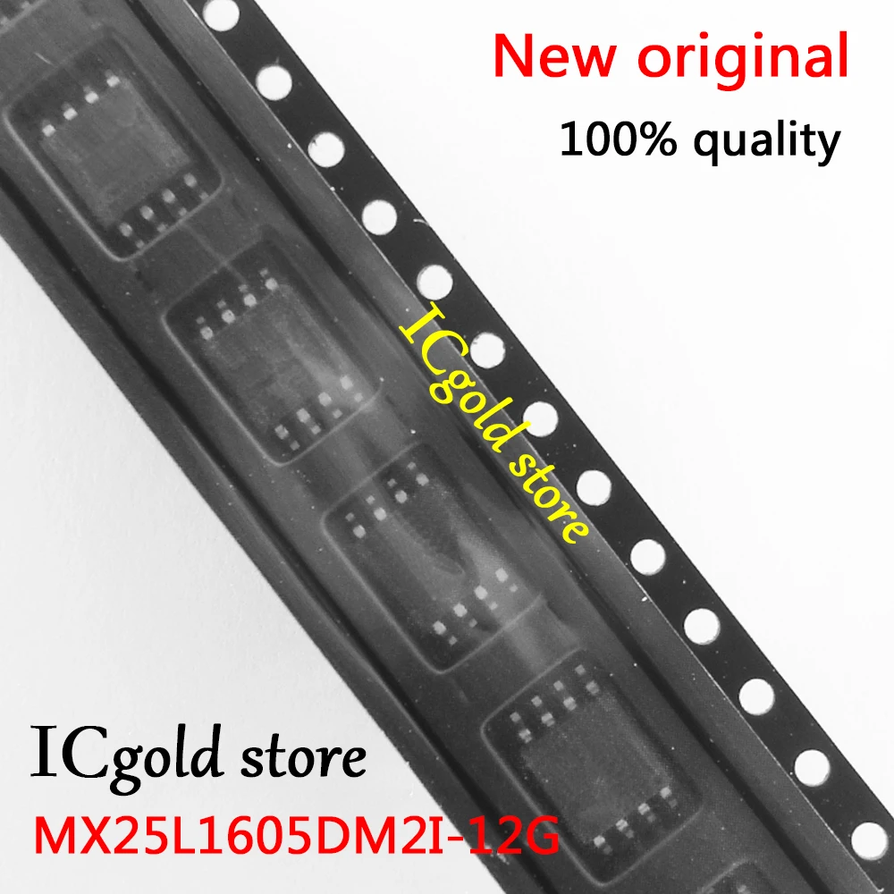 10pcs MX25L1605DM2I-12G 25L1605DM2I-12G 25L1605DM2I MX25L1605D MX25L1605 25L1605D SOP-8