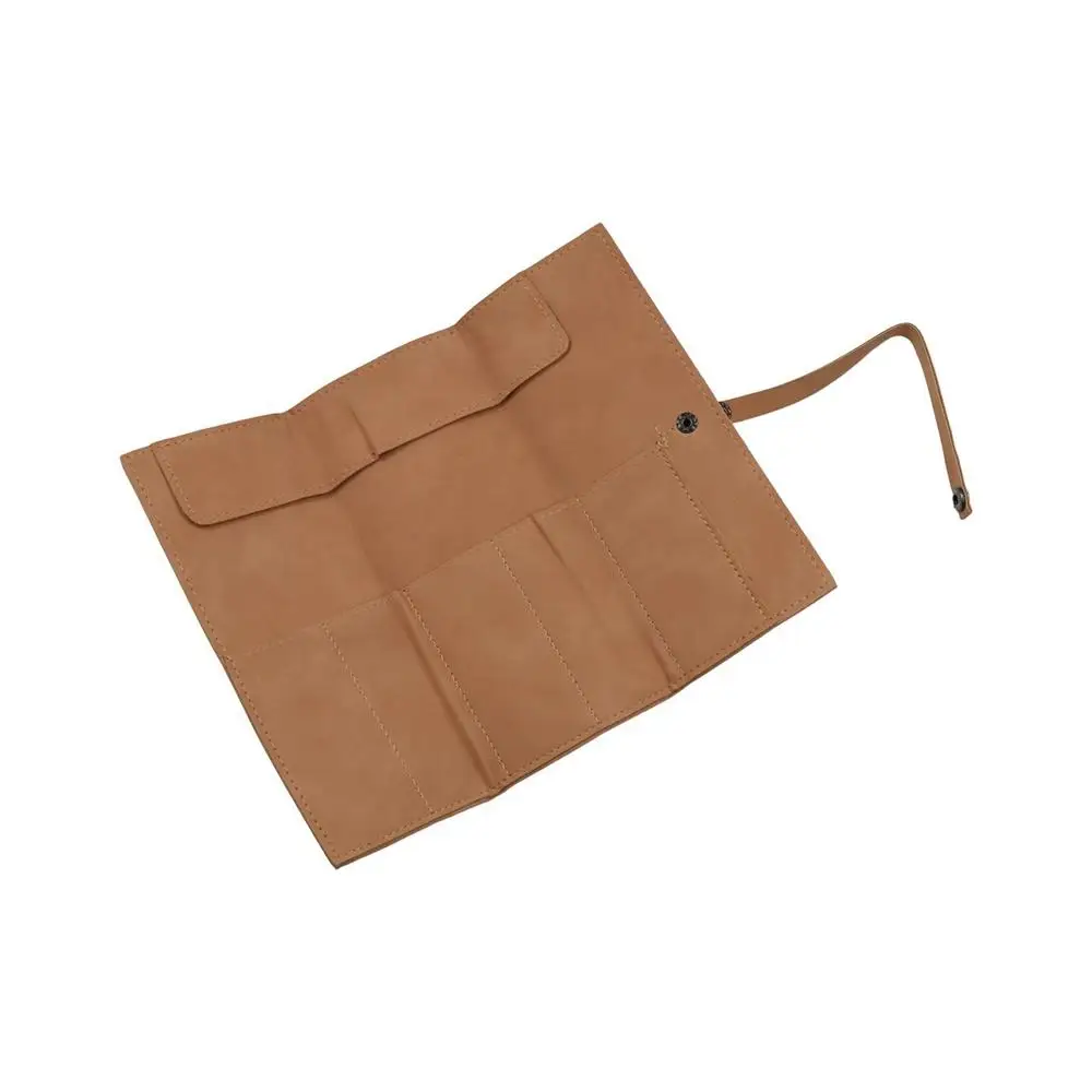 Matte Leather Watch Straps Bag 5/10 Slots Portable Watch Organizer Case Lightweight Wear-resistant Watchband Pouch