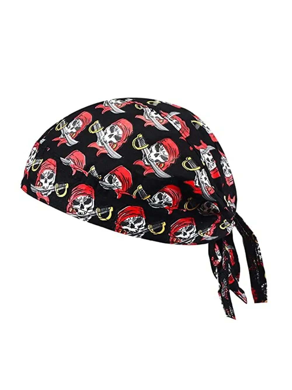 AliExpress HARKO 1Pcs Cycling Skull Pirate Cap Hat Bandana Head Wrap Breathable Helmet Liner Anti Sweat UV Sport