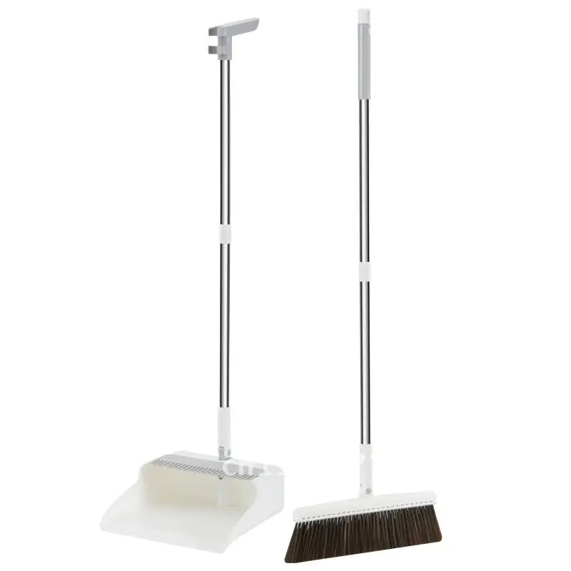 

Складная метла и набор совков из мягкой шерсти, пластика с антипригарным покрытием, с рукавной щеткой - комбинация инструментов для чистки