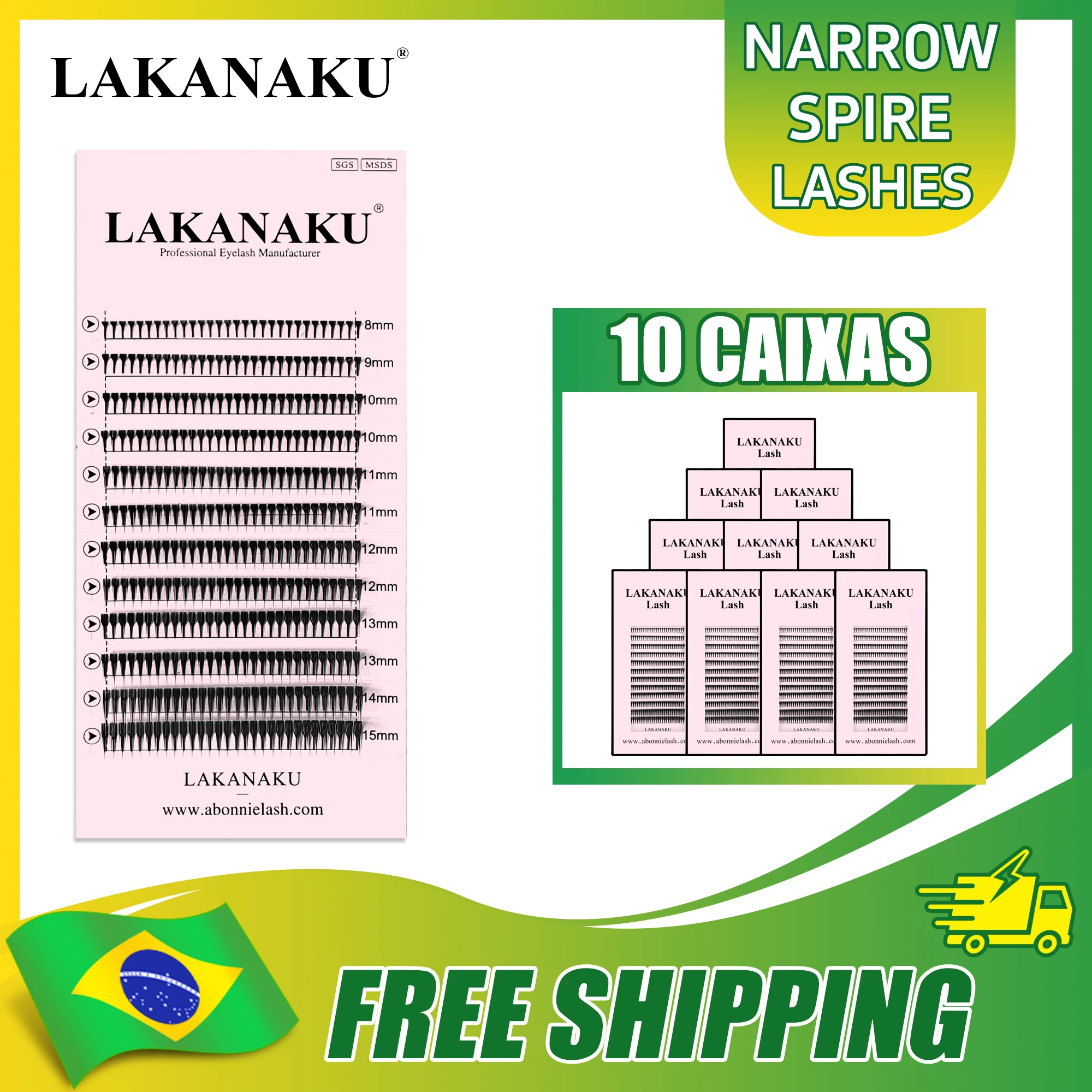 lakanaku-wholesale-10trays-narrow-spire-eyelashes-extension-anime-lashes-premade-manga-style-frete-gratis-para-o-brasil