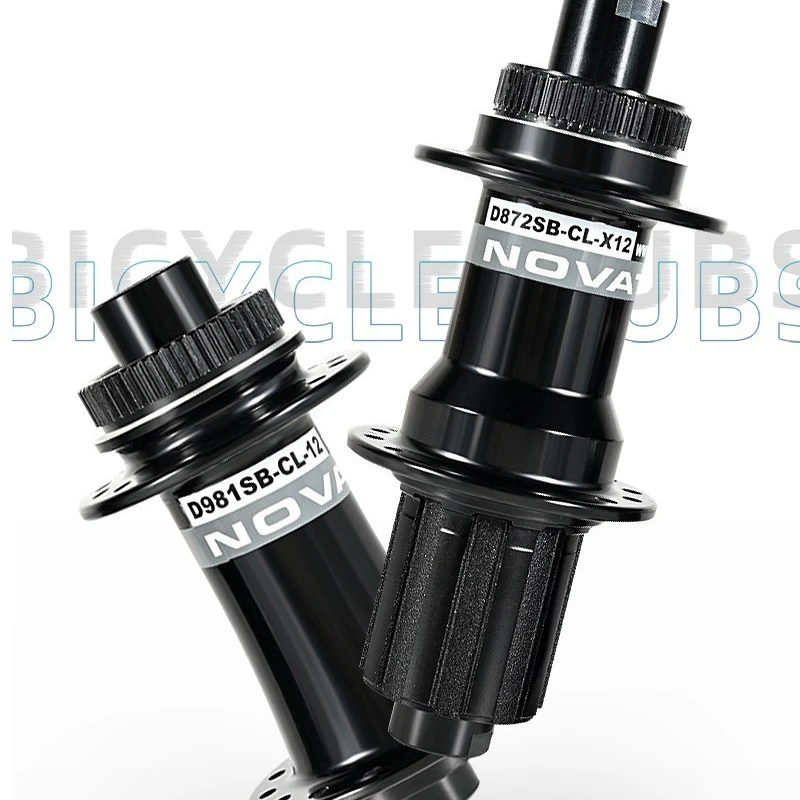 

Novatec D981SB/D872SB 28H Road Bike Hubs Bicycle Centre Lock Disc Brake Bub Thru Axle 142MM 100MM Bicycle Wheelset Hub HG 8 -11S