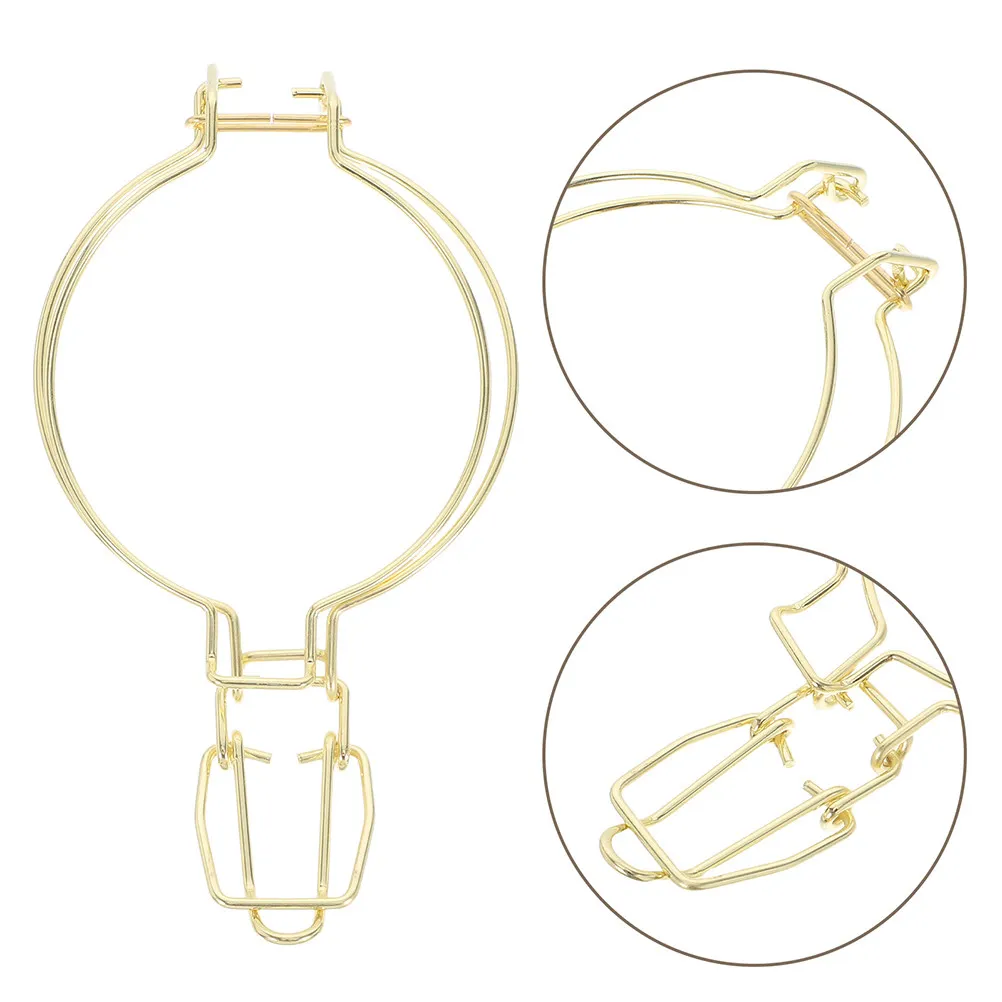 6Pcs Metal Wire Lock Buckle for Mason Jars Stainless Steel Jar Sealing Clip Airtight Seal Canister Fastening Buckle Replacement