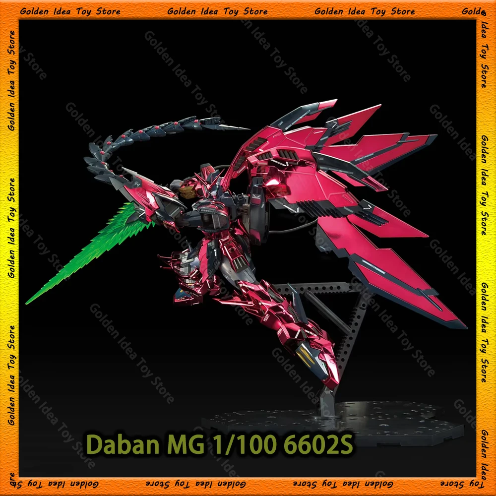 Daban 6602s Plating Epyon Oz-13ms Mg1/100 Deformation Machinery Assembly Model Kits Action Figure Collectible Decor Toys Gifts