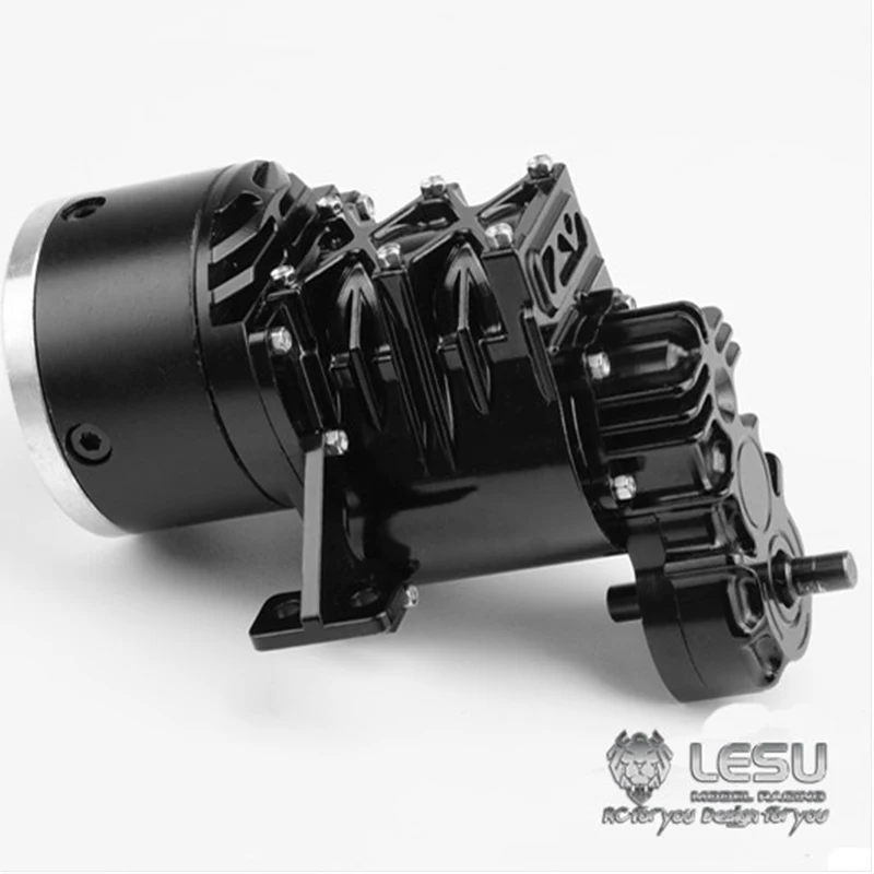 For Tamiya 1/14 RC Trailer Planetary Gearbox F-5016 High Torque Second Gearbox with Transfer DIY RC Car Accessories
