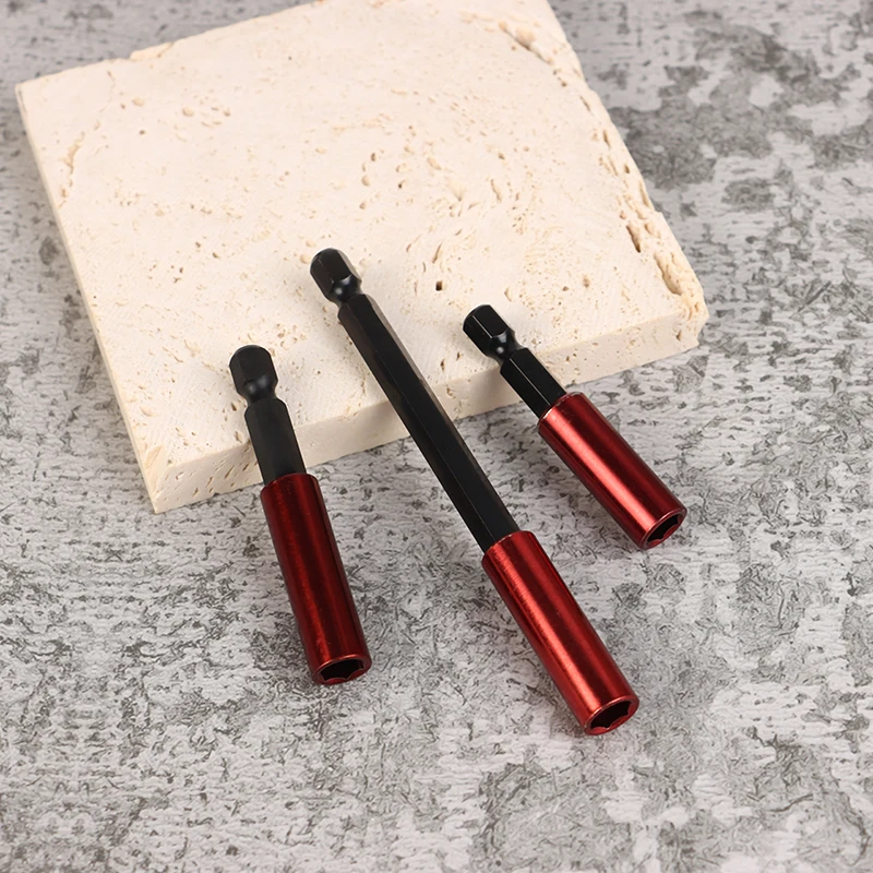 1PC Quick Release Bit Holder Long Handle Screwdriver Tip Holder 1/4" Hex Screwdriver Drill Bit Holder Extension Rod