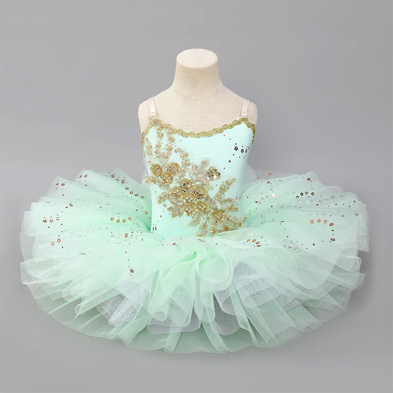 Children Ballet Tutu Skirt Professional Ballet Female Performance Clothes Girls Kids Swan Lake Tutu Pettiskirt Fairy Party Dress