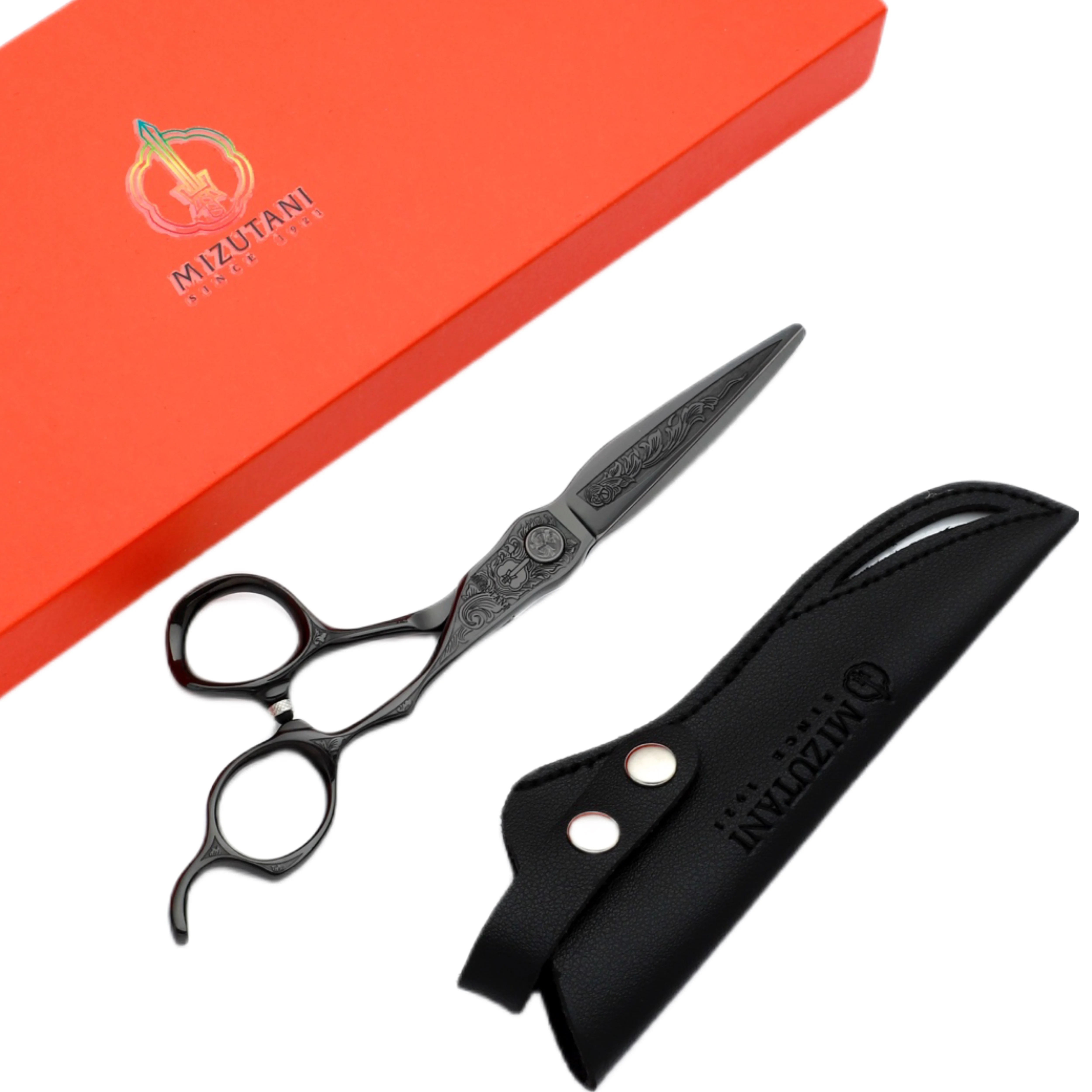 

Mizutani Hairdressing Scissors, Thinning Shears, professional Barber Tools, 6-6.1-6.3-6.7-7 inch 440C VG10