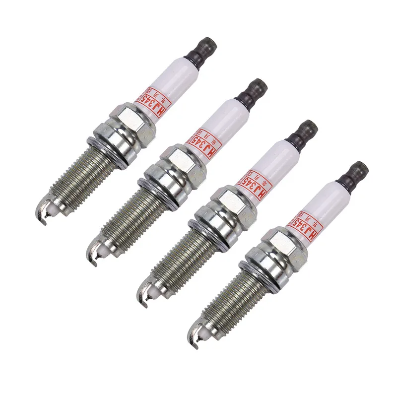 4Pcs Spark Plug For HYUNDAI / KIA 1.6L (1591Cc) DOHC L4 TURBO 2015-2023 18849-08080