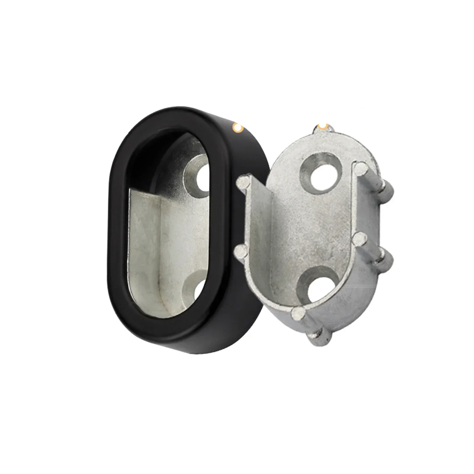 Holder Closet Brackets Flange Rod Support Hardware Accessories Home Improvement Wardrobe Fixing For Hanging Clothes