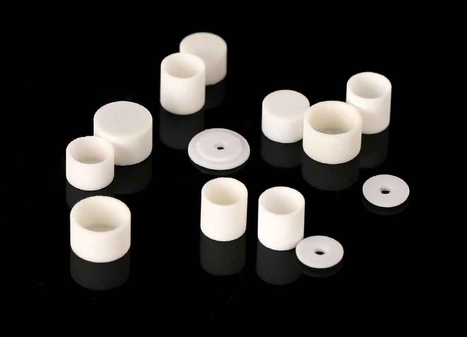 10 Stück Mini-Aluminiumoxid-Thermoanalysetiegel, präzisionsgeschliffene Außenumrandung, Probenbehälter, passend für Netzsch/Setaram/DTA/TGA/DSC-Instrumente – Detail 12