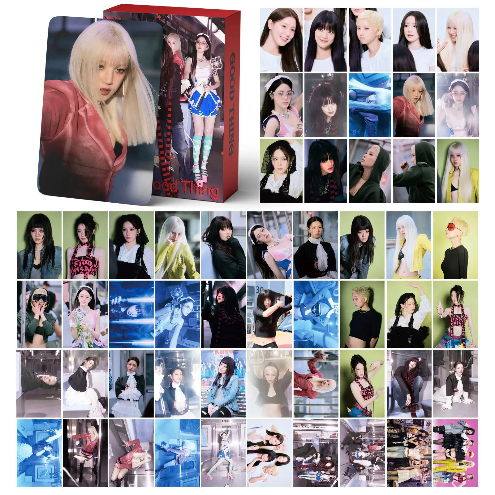 55pcs I-DLE 2026 SEASON'S GREETINGS Holographic GIDLE Photo Lomo