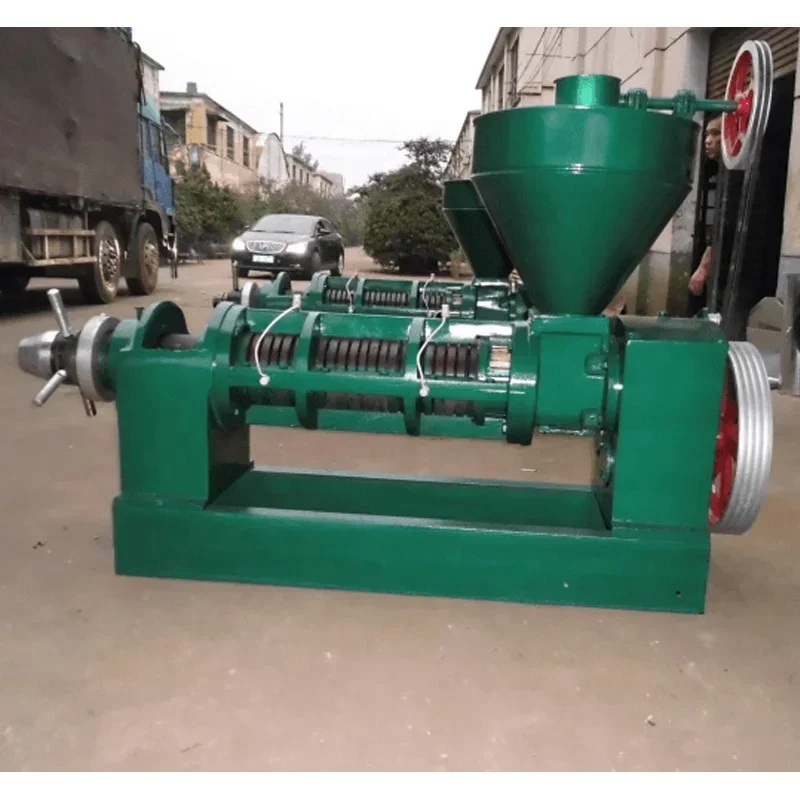 

-Commercial Oil Press Machine Palm Oil Press Seed Oil Pressing Machine 6YL80