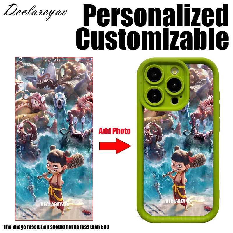 

Personalized DIY Customized Photo Custom Case For Apple iPhone 11 Pro X S Xs Max XR SE 6 6S 7 8 Plus Cover Picture Silicone Soft