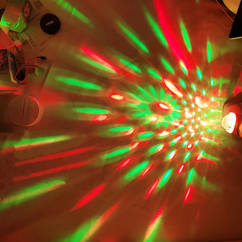 RGB มินิควบคุมเสียงดิสโก้เวที Strobe ไฟสวมใส่ข้อมือ Ambient โคมไฟแบบพกพาไฟเวทีสําหรับดิสโก้ KTV Home Party Bar