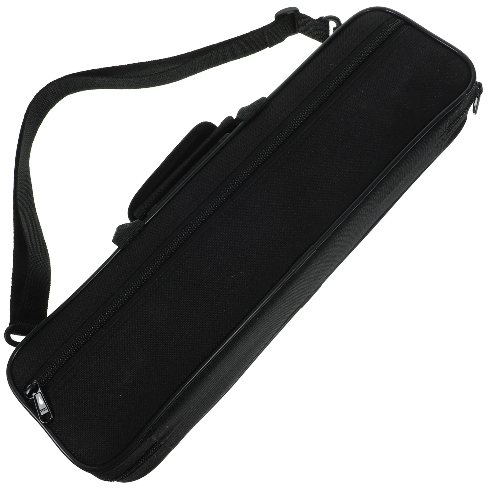 

Flute Bag High-Grade Durable Material Simple Design Black Flute Storage Container Portable Instrument Carrying Pouch Musical