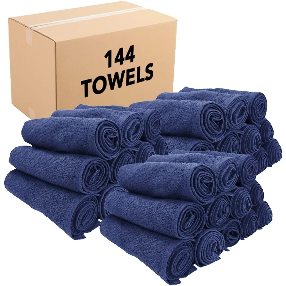 

Anti Bleach Salon Towel -144 Piece Set - Highly Absorbent, 100% Cotton, Quick Drying Spa Face Towel, 16 x 28 inches