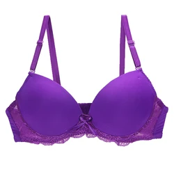 Soutien-gorge Push Up Sexy pour Femme, Brassière, Bonnet BCDE, Sous-vêtements à Armatures, Lingerie Grande Taille, Rose, Blace, Bleu, Vert, Incent, Violet, Nouveau, 2024