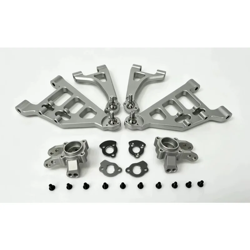 Metal A-Arms 7075 Aluminum Alloy Front Rear Control Arms for KM Dodge RAM 1500 TRX 1/8 RC Crawler Gen3 Heavy Duty Upgrade Parts