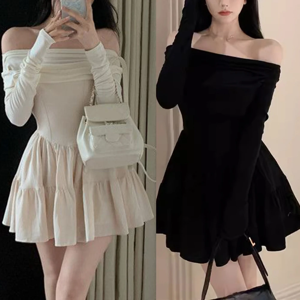 المشمش المرأة أزياء اللباس عطلة اللباس ربيع الخريف أزياء مريحة البوليستر النسيج S-2XL الأحجام المتاحة #6