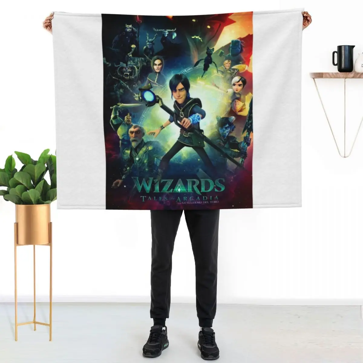 

Wizards Tales of Arcadia Throw Blanket Soft Breathable Blanket for Night Sleeping